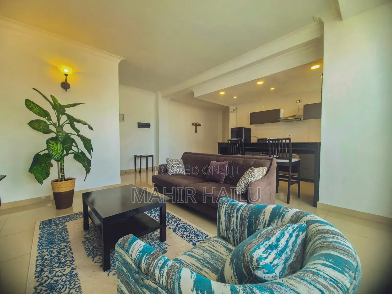 Furnished 3bdrm Apartment in Real, Bole for rent