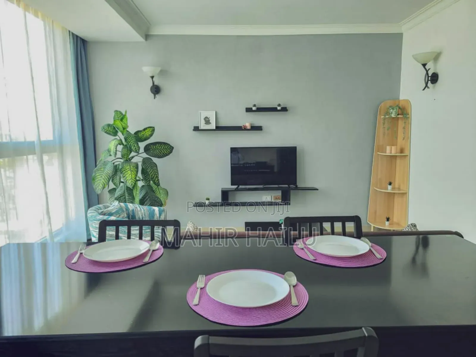 Furnished 3bdrm Apartment in Real, Bole for rent