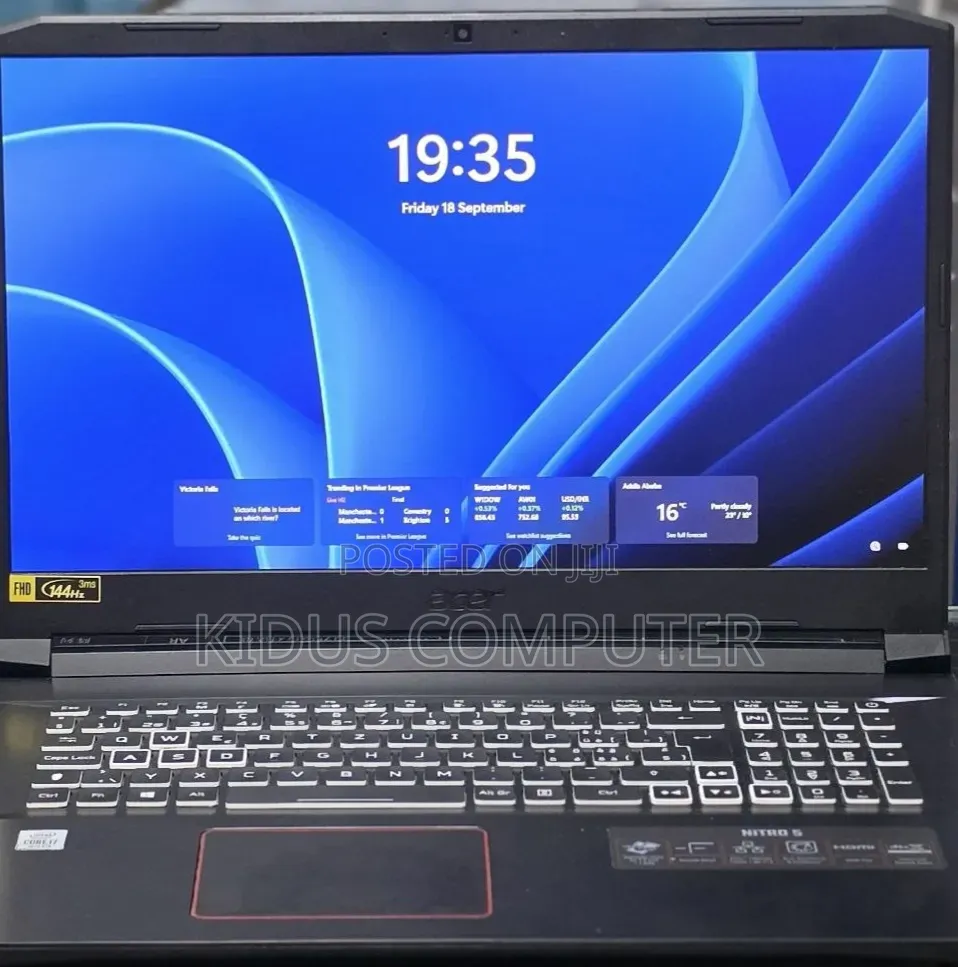 New Laptop Acer Nitro 5 16GB Intel Core i7 SSD 512GB