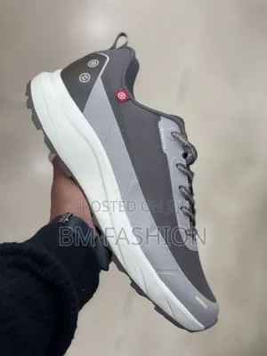 Athletic Lifestyle "SHION" Sneakers Gray and Dark Gray