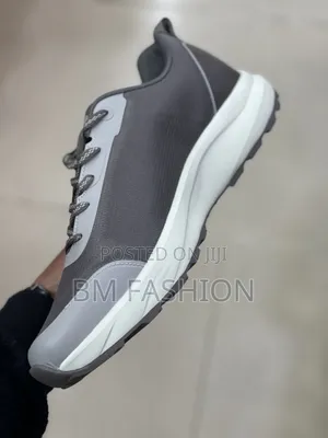 Athletic Lifestyle "SHION" Sneakers Gray and Dark Gray