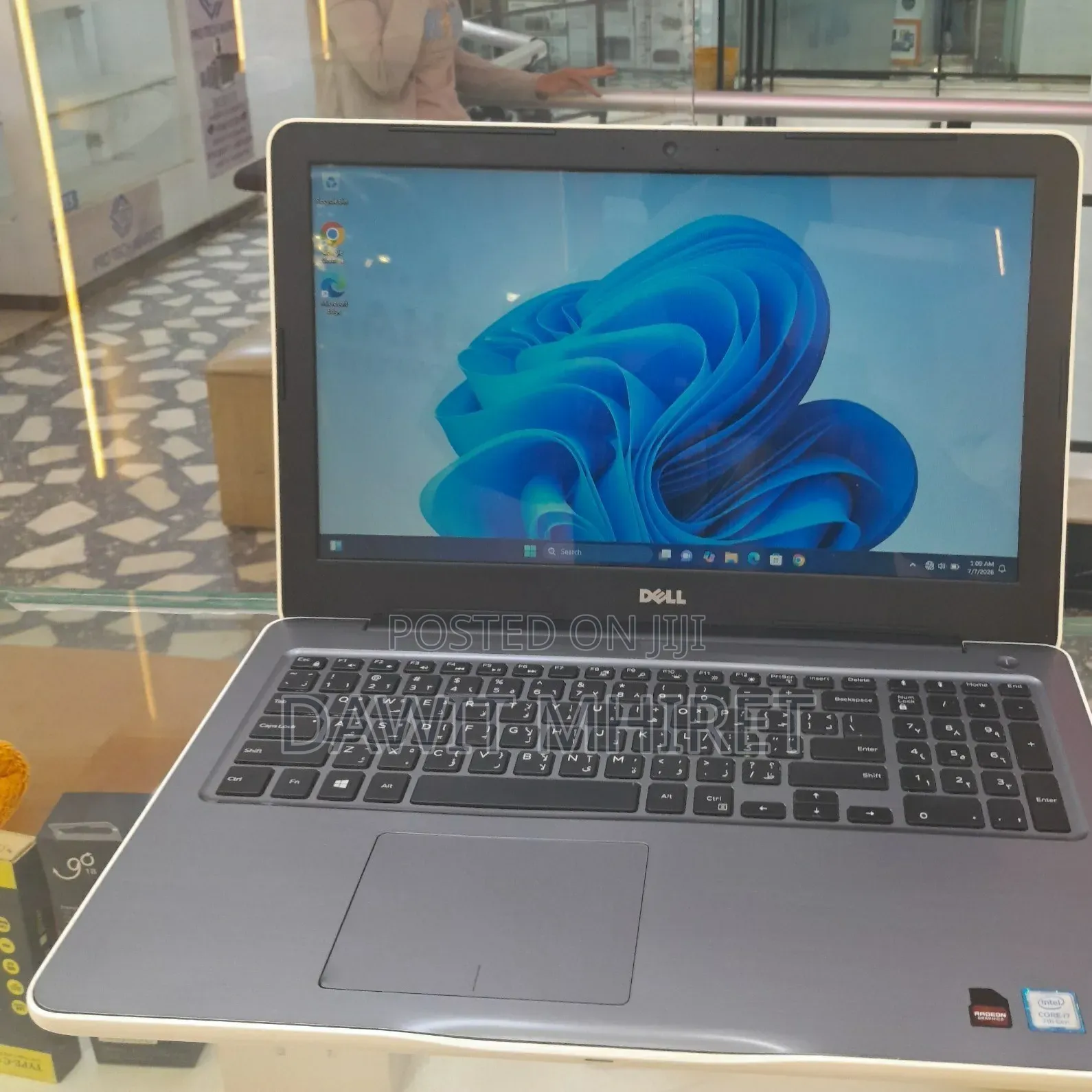 New Laptop Dell Inspiron 15 5567 8GB Intel Core i7 SSD 1T