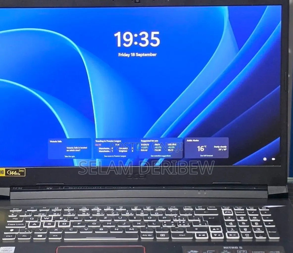 New Laptop Acer Nitro 5 16GB Intel Core i7 SSD 512GB