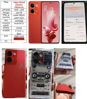 Oppo Reno9 256 GB Red