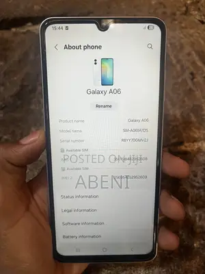 Samsung Galaxy A06 64 GB Silver