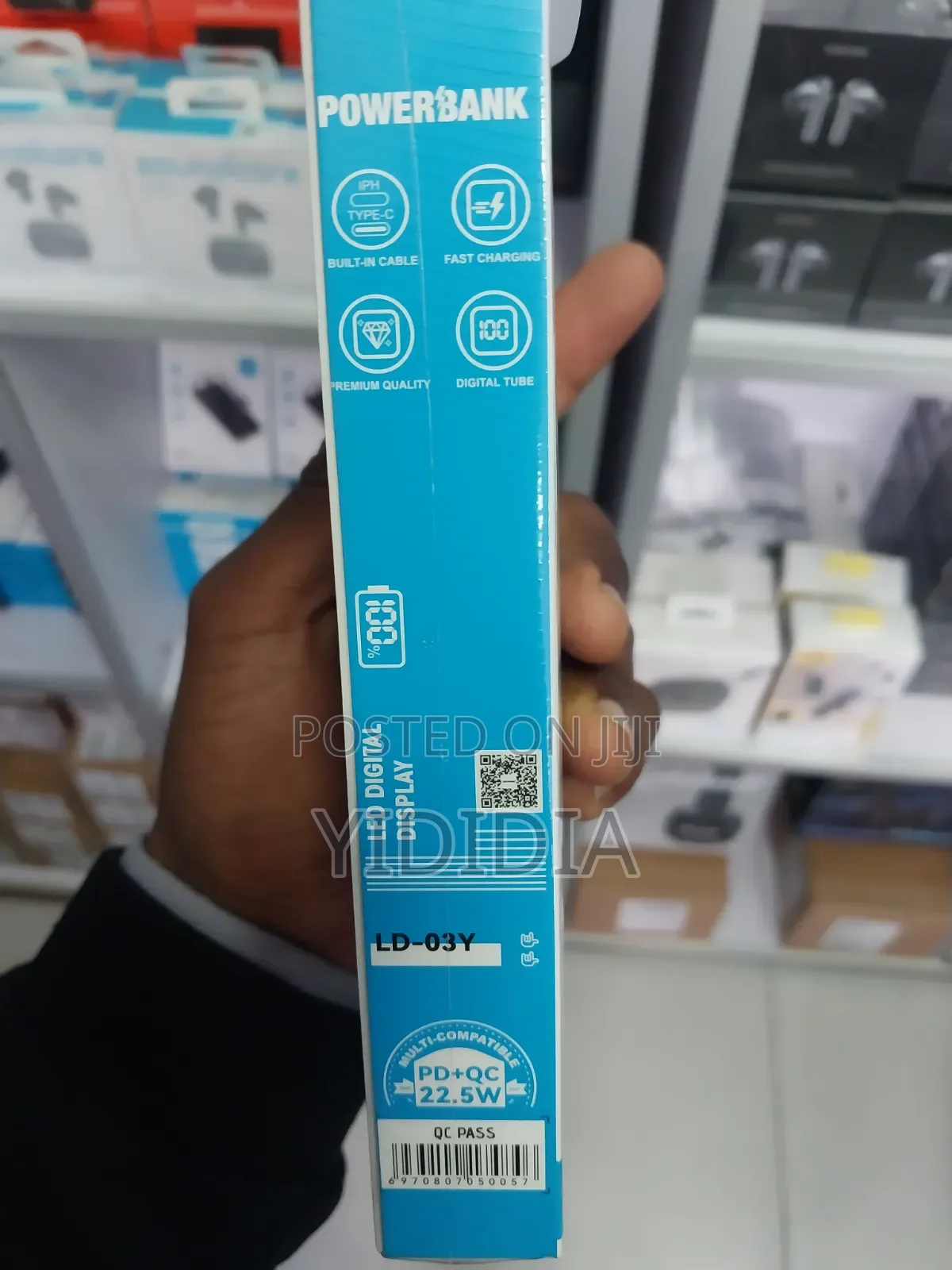 DEP​IN LD-03Y 10,000mAh Magnetic Power Bank | 22.5W Fast Charging