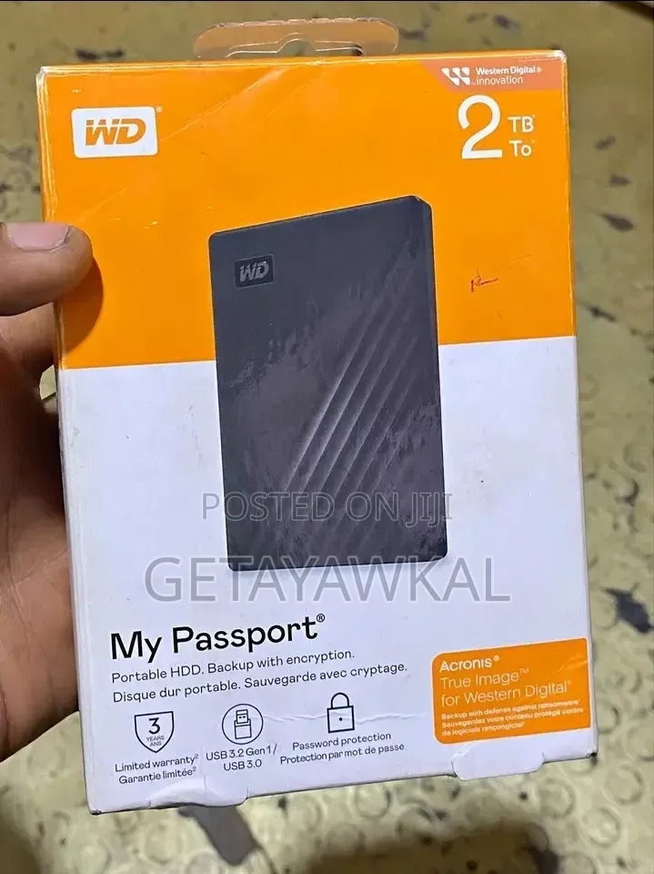 Wd 2 TB Harddrive