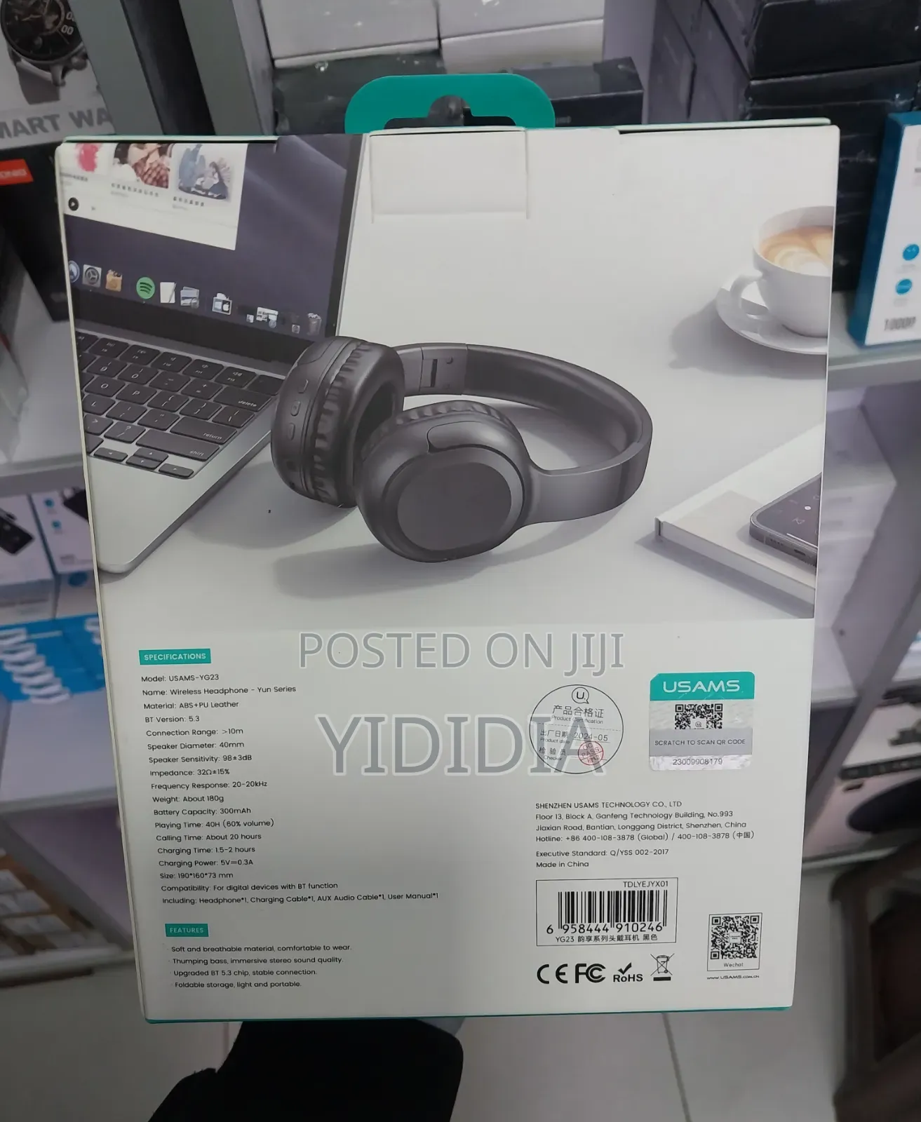 USAMS YG23 Yun Series Wireless Headphones