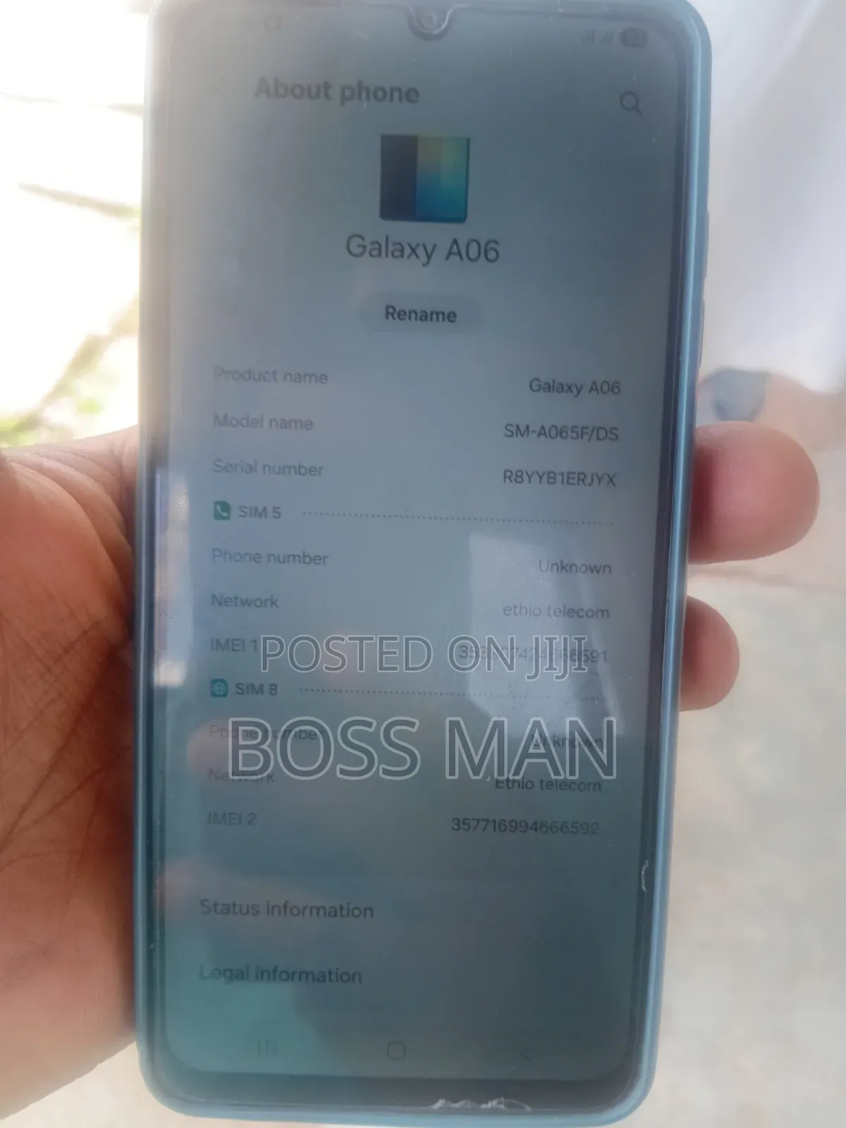 Samsung Galaxy A06 64 GB Black