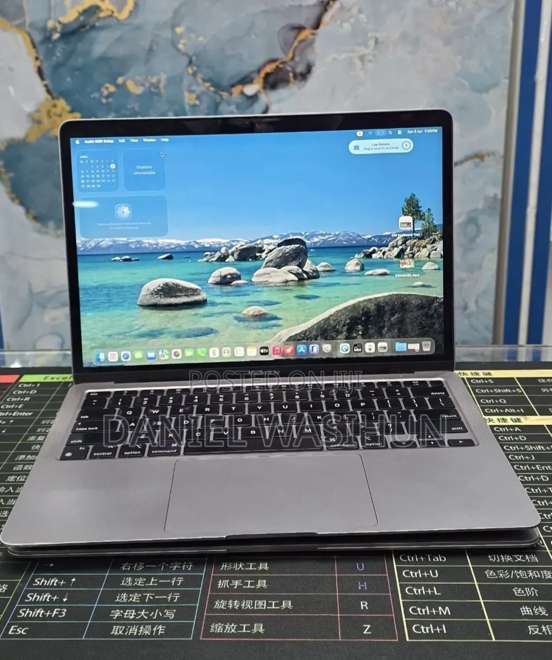 New Laptop Apple MacBook Air 2020 M1 8GB Apple M1 SSD 256GB