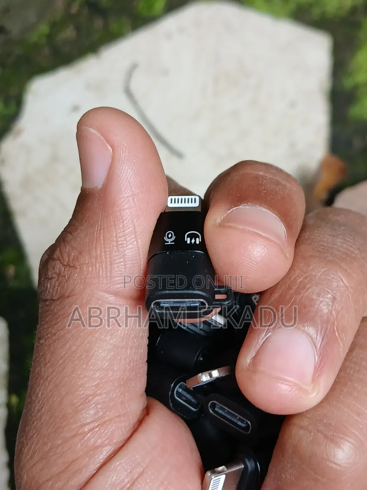 Android C Type to iPhone Cable Converter
