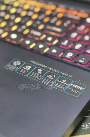 New Laptop Acer Predator Helios Neo 16 16GB Intel Core i9 SSD 1T