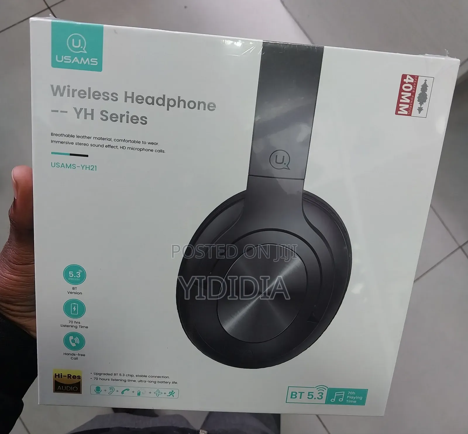 USAMS YH21 Wireless Headphones | YH Series