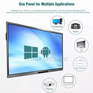 አዲስ የኮንፈረንስ እና ስማርት ቲቪ (ITC TV-X8186 - 86 Inch) - ፈጣን ሽያጭ!