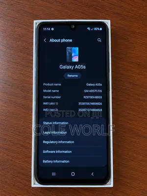 Samsung Galaxy A05s 128 GB Black