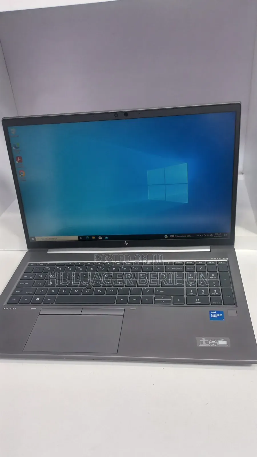 New Laptop HP ZBook Studio G8 16GB Intel Core i7 SSD 512GB