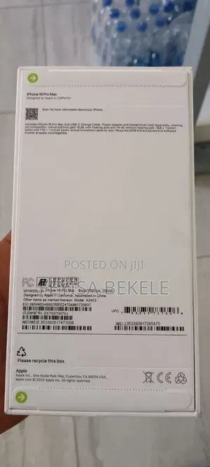 New Apple iPhone 16 Pro Max 256 GB Black