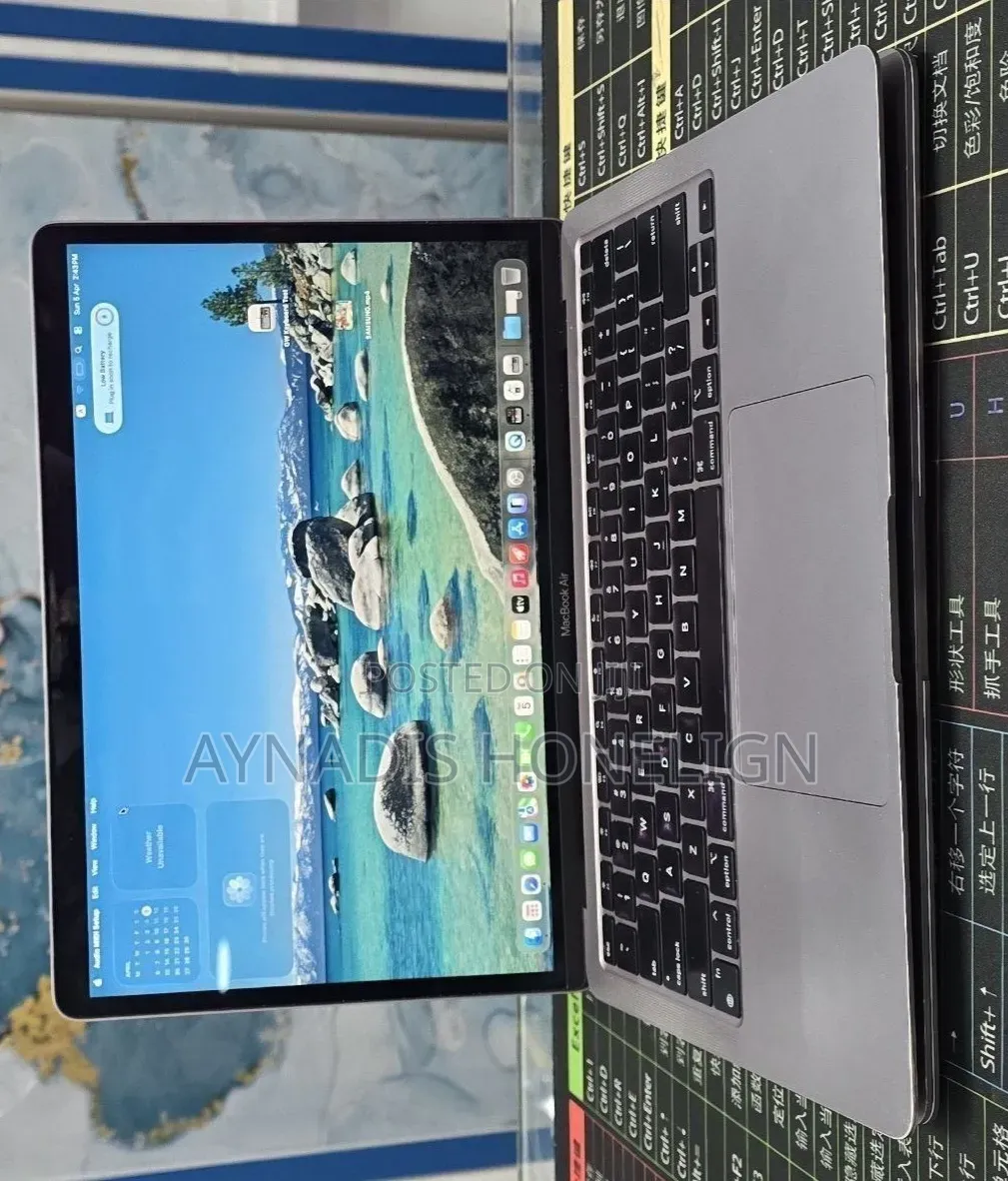 New Laptop Apple MacBook Air 2020 M1 8GB Apple M1 SSD 256GB