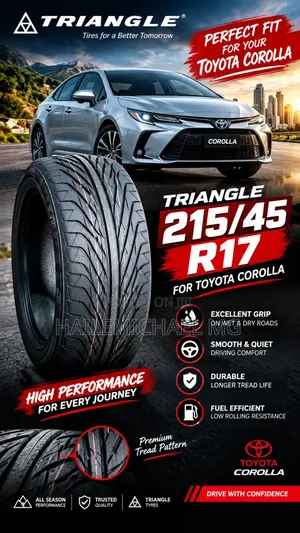 215 45 R17 for Toyota Corolla Yaris Compact Cars Tyre