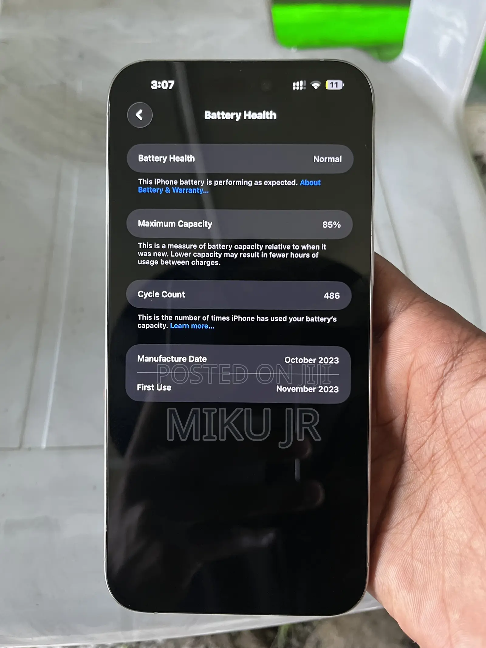 Apple iPhone 15 Pro Max 256 GB Silver