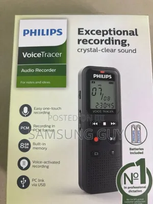 Philips VoiceTracer 8GB Digital Audio Recorder (Brand New)