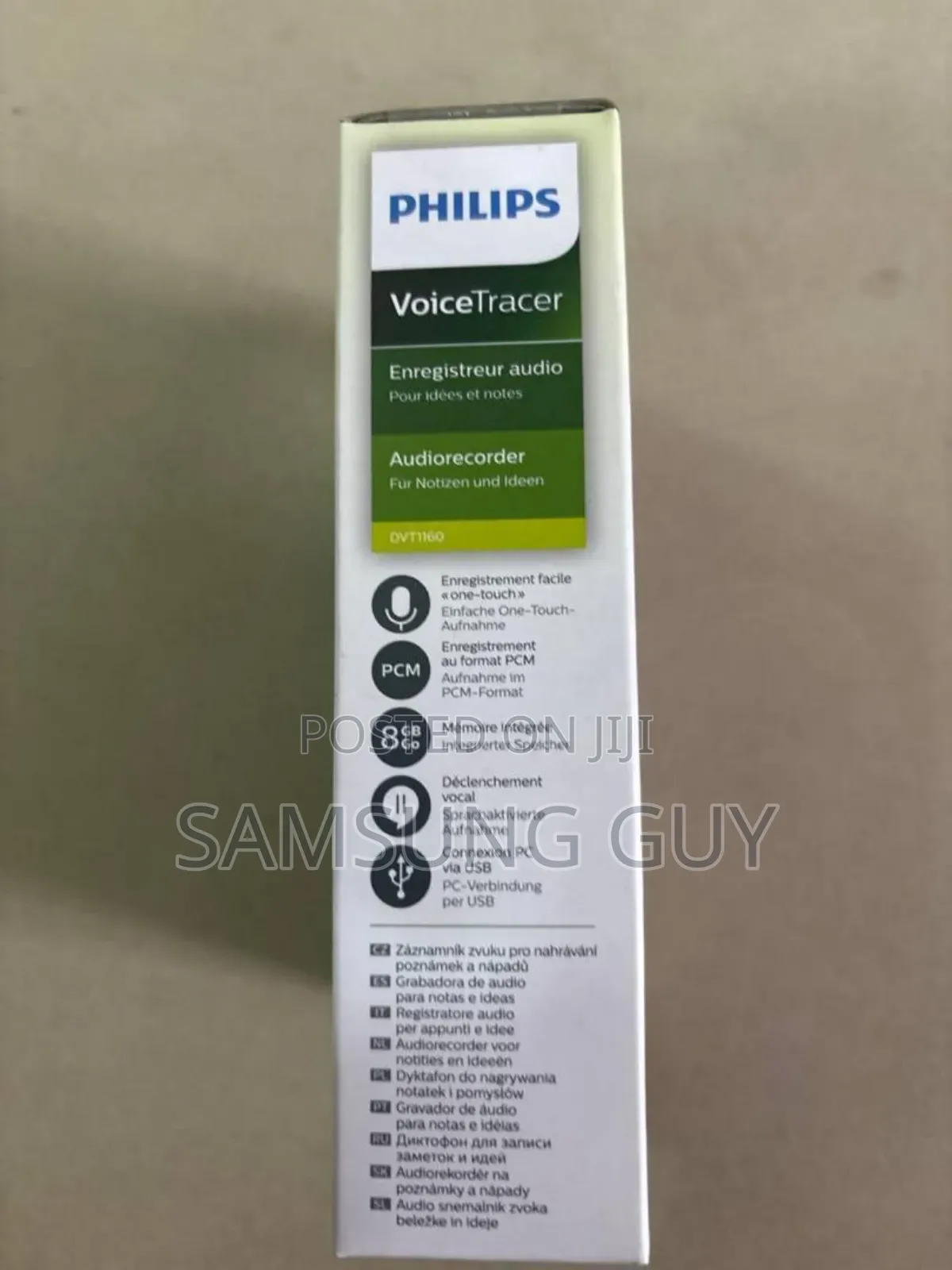 Philips VoiceTracer 8GB Digital Audio Recorder (Brand New)