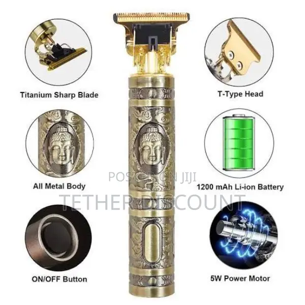 Kemei Electric Trimmer Packed የጸጉር ቅርጽ ማውጫ ማሰተካክያ ማሽን Without Charger