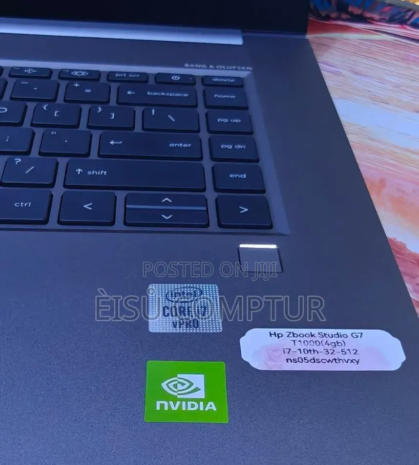 New Laptop HP ZBook Create G7 32GB Intel Core i7 SSD 512GB