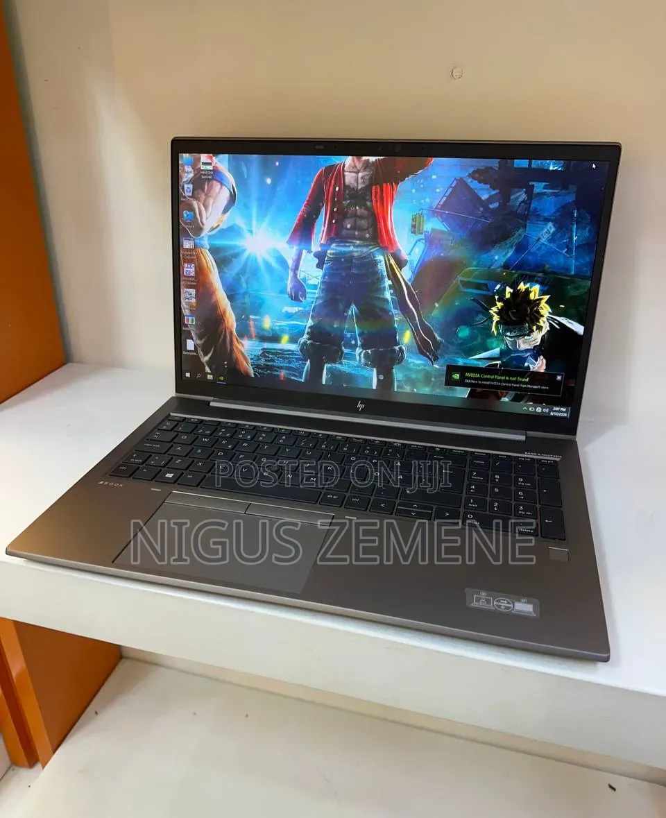 New Laptop HP ZBook Fury 15 G8 16GB Intel Core i7 SSD 512GB
