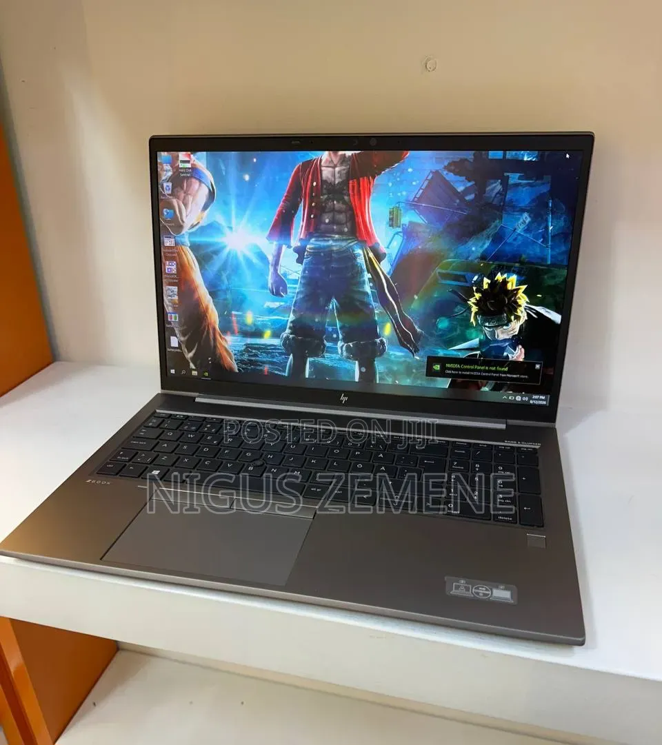 New Laptop HP ZBook Fury 15 G8 16GB Intel Core i7 SSD 512GB