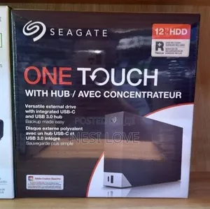 12TB Seagate One Touch External Hard Disk Storage