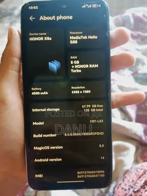 Honor 8 128 GB Silver
