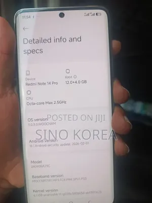 New Xiaomi Redmi Note 14 Pro 5G 256 GB Purple