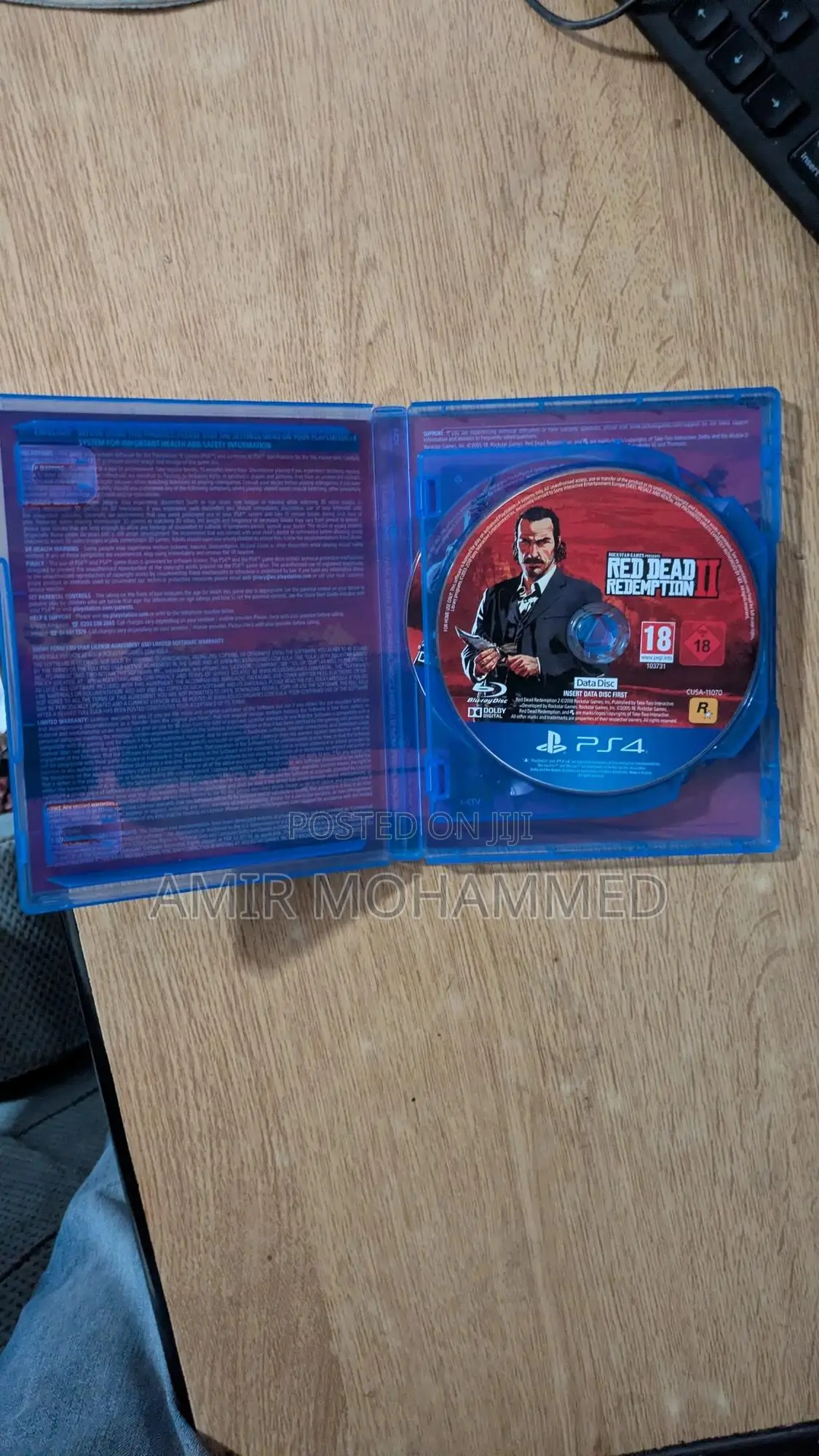Red Dead Redemption and Fifa 23 PS4 Game