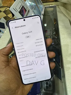 Samsung Galaxy S24 128 GB Purple