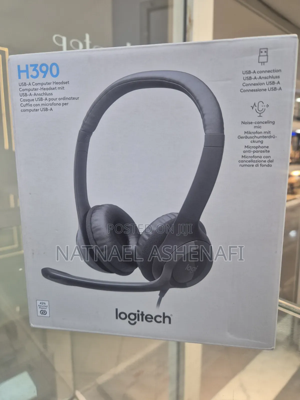 Lgotech H390 USB Headset With Microphone