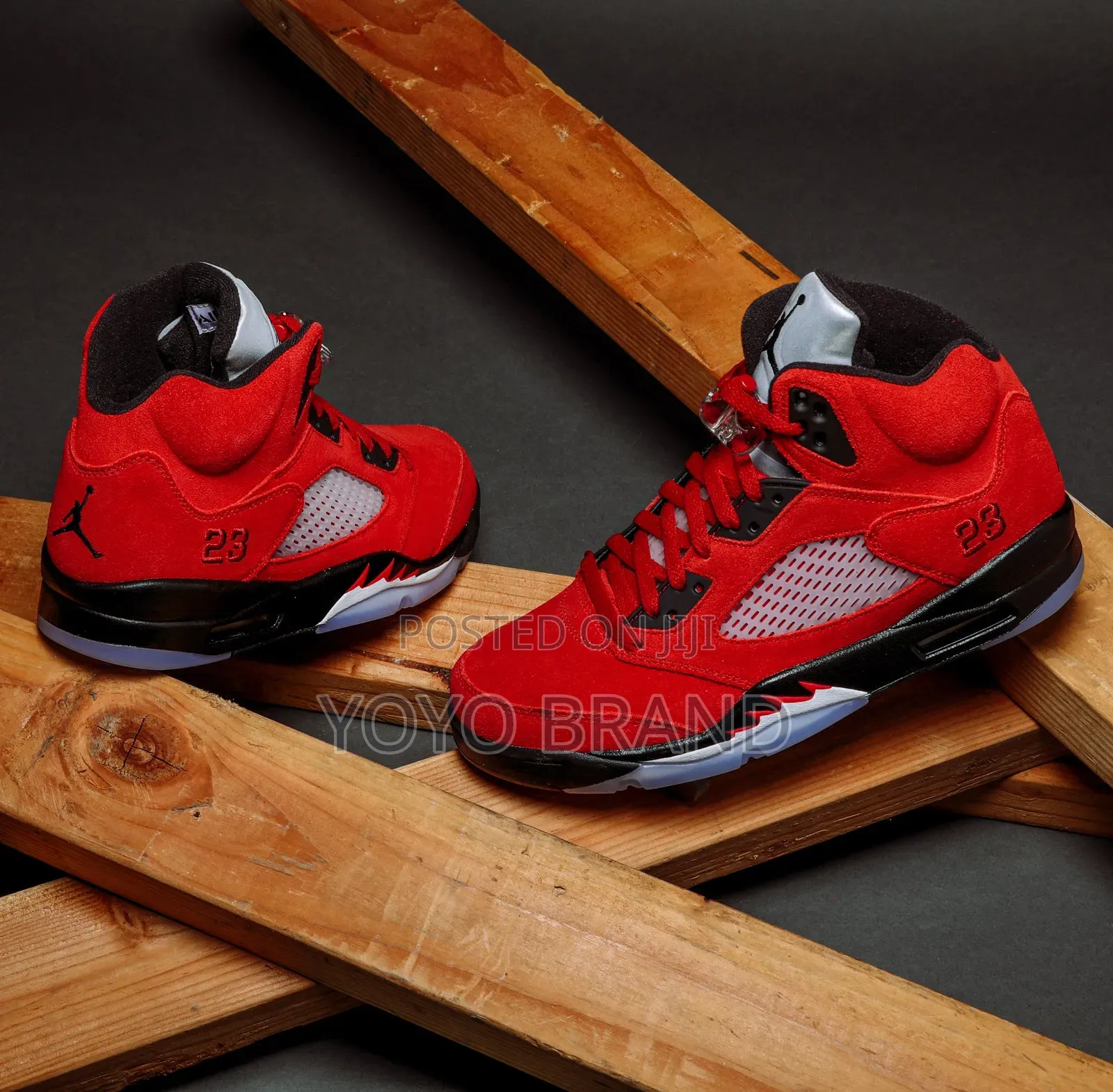 Air Jordan 5 Retro "Raging Bull"Unisex Fashion Sneaker