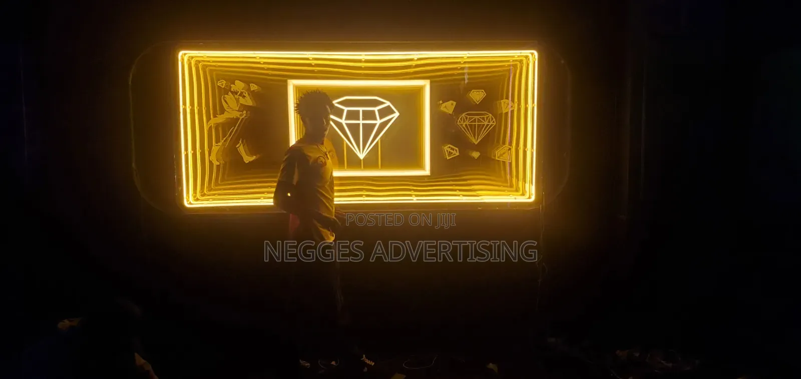 Infinity Mirror Signage