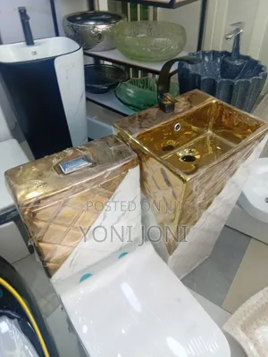 Golden Toilet Seat
