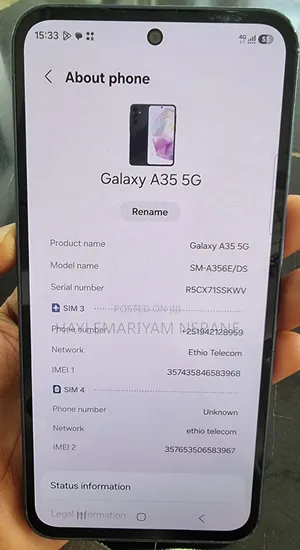 Samsung Galaxy A33 5G 256 GB Blue