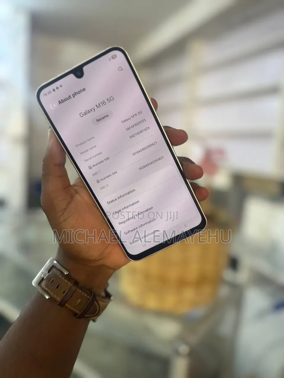 Samsung Galaxy M16 128 GB Orange
