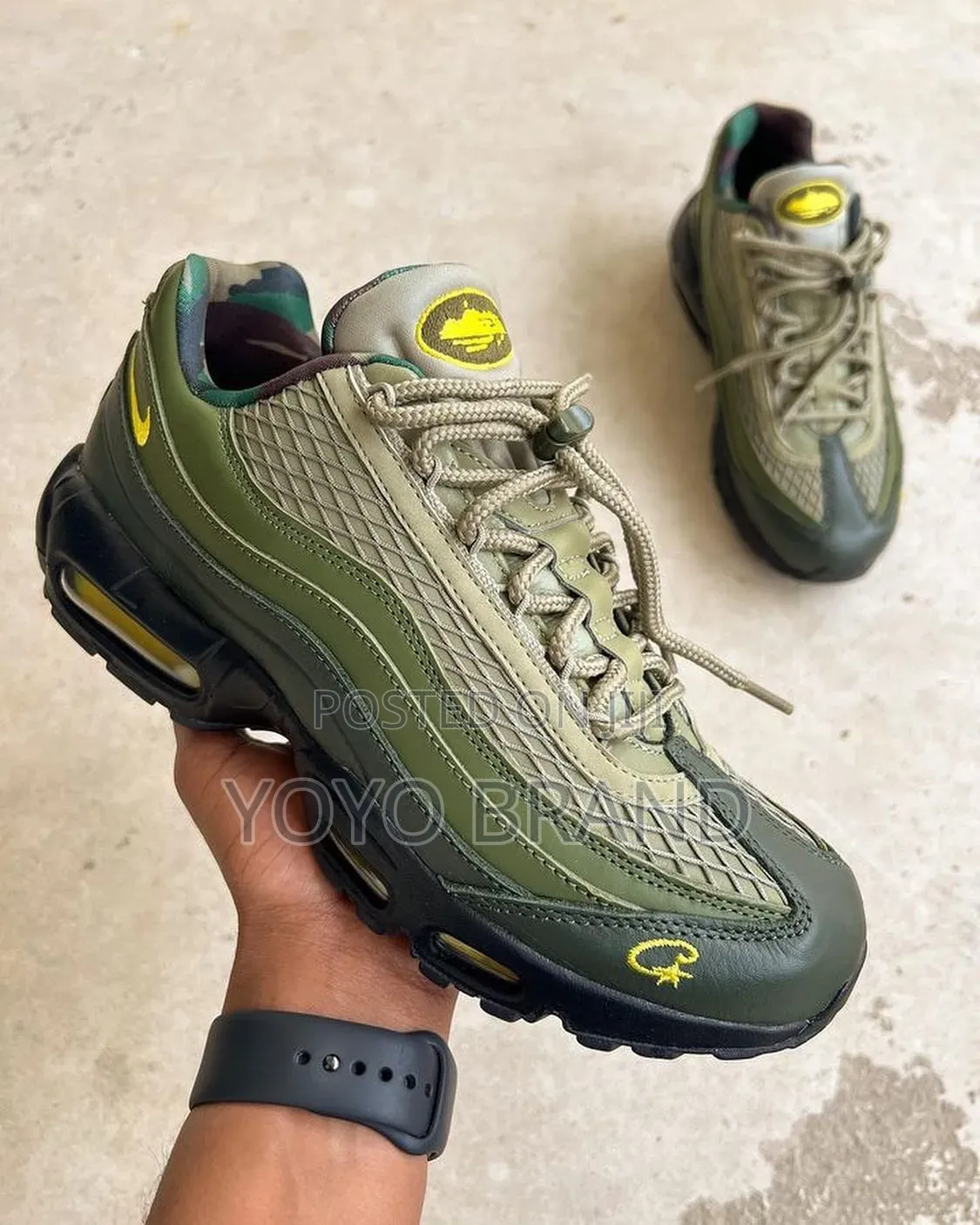 Nike Air Max 95 SP Corteiz Gutta Green Sneaker Olive / Camo