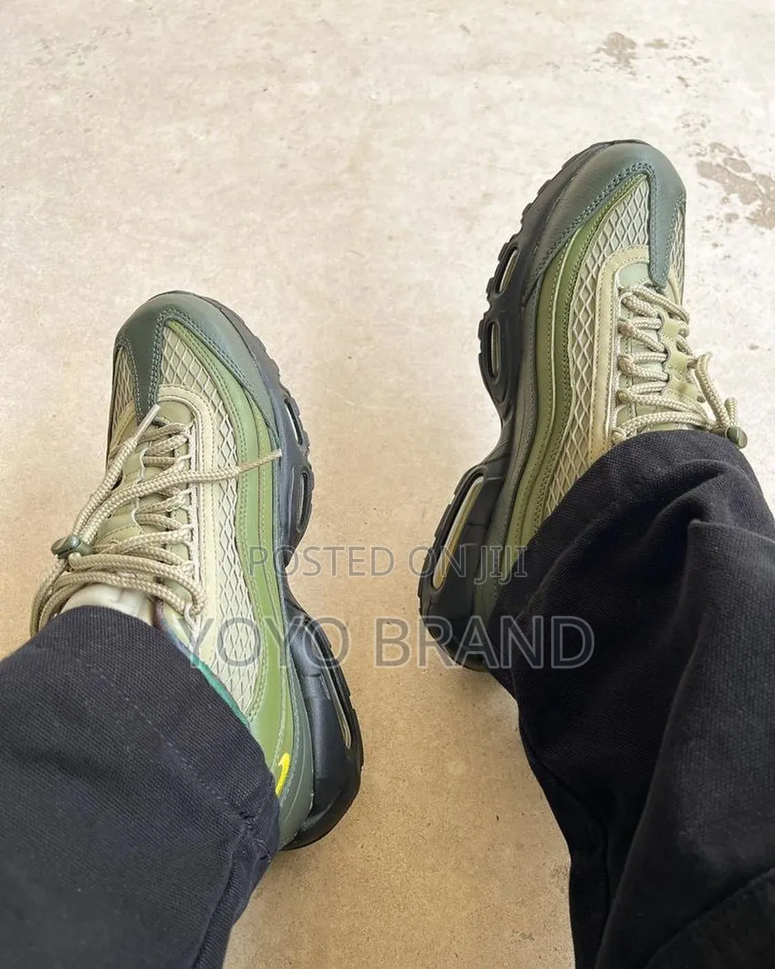 Nike Air Max 95 SP Corteiz Gutta Green Sneaker Olive / Camo