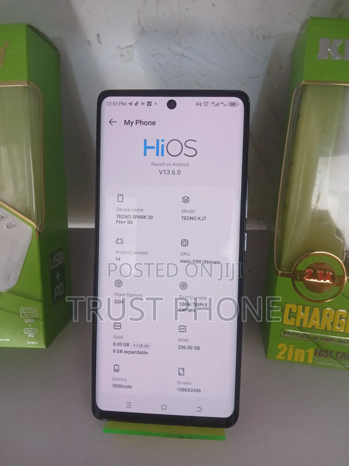 Tecno Spark 20 Pro Plus 256 GB Black