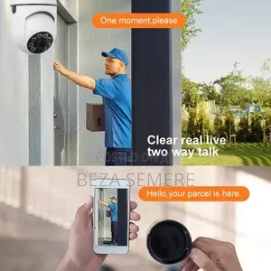 Auto Tracking Rotating Bulb CCTV Camera 360°