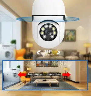 WiFi Bulb Security Camera 360° Rotating HD Vision