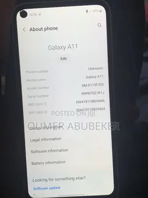 Samsung Galaxy A11 32 GB White
