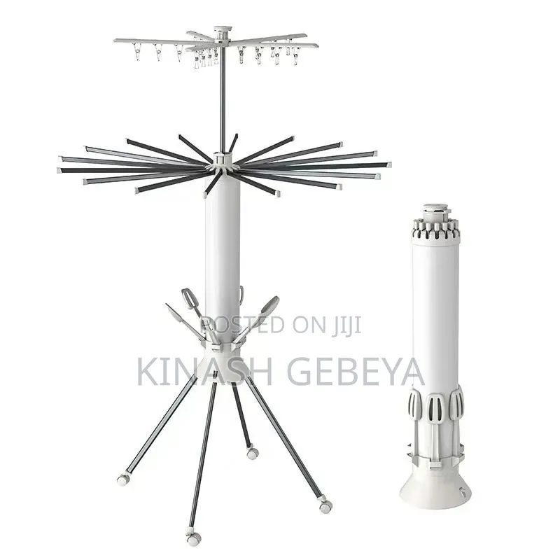 High Quality 360° Rotating Clothes Drying Rack