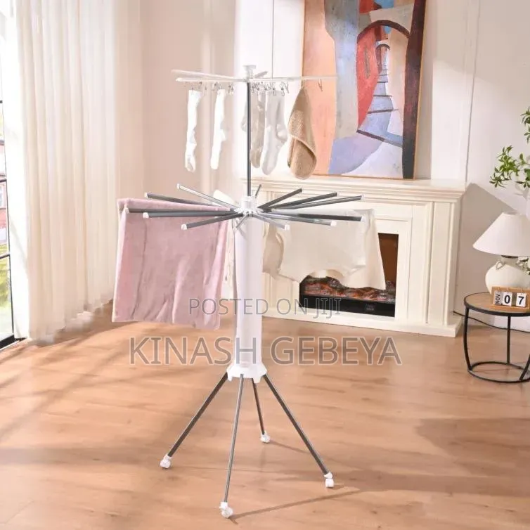 High Quality 360° Rotating Clothes Drying Rack