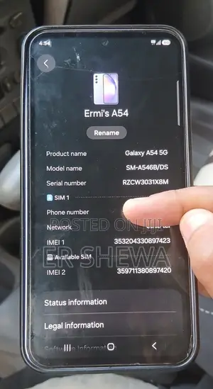 Samsung Galaxy A54 5G 128 GB Purple